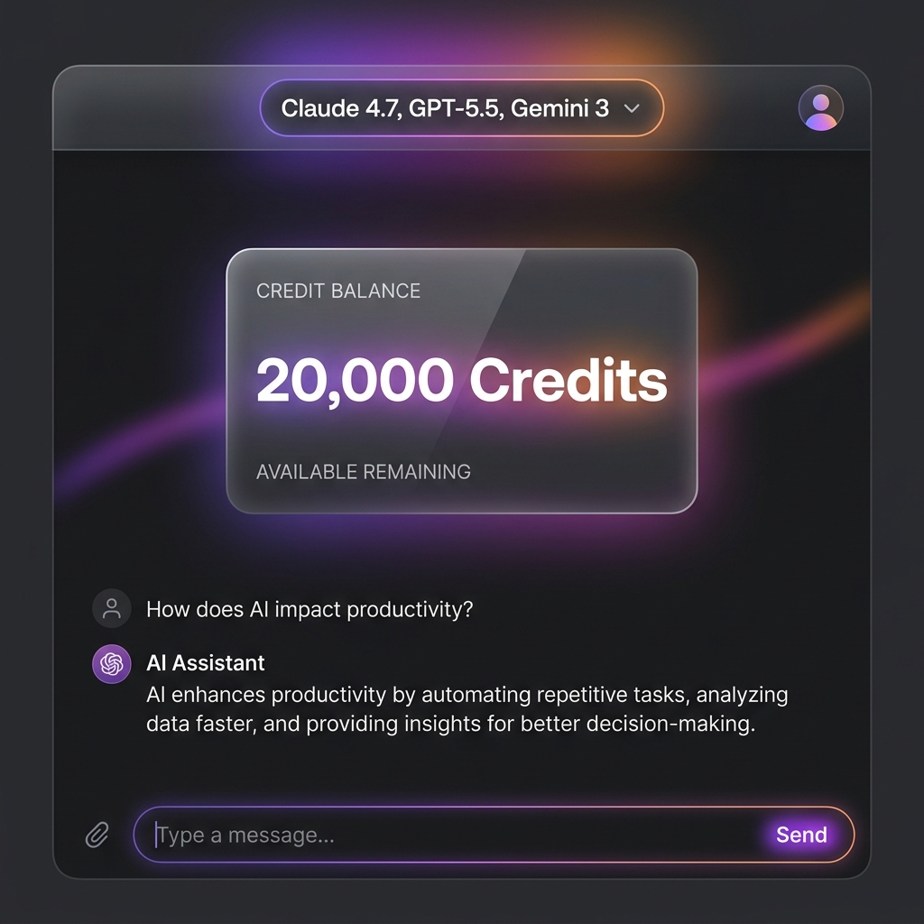 The Best Way to Access Every Top AI Model for One Monthly Price (And How to Stretch Every Credit)